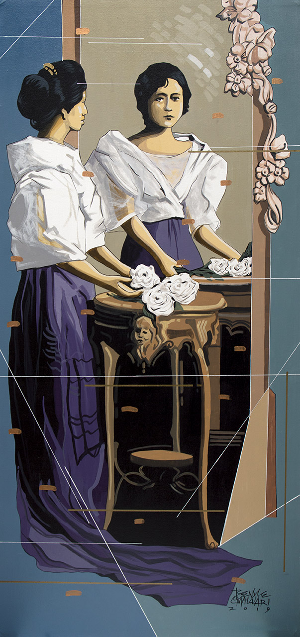 Woman on the Mirror, 35