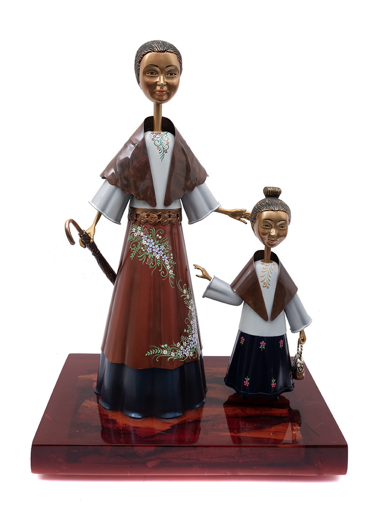 Mother & Child (Umbrella & Purse), 3