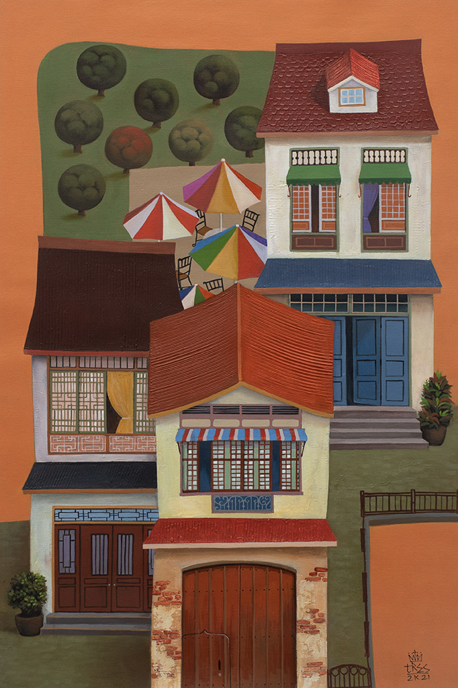 Umbrellas (Hometown Hampony 6), 107