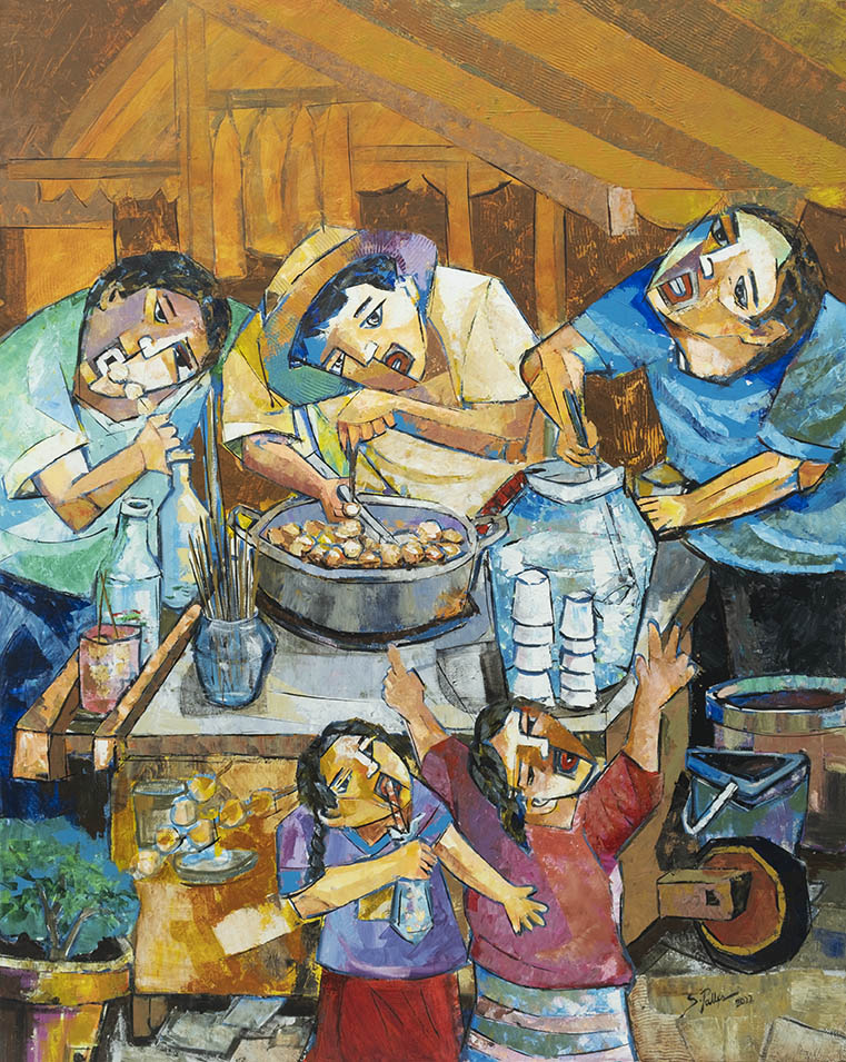 Streetfood Vendor, 120